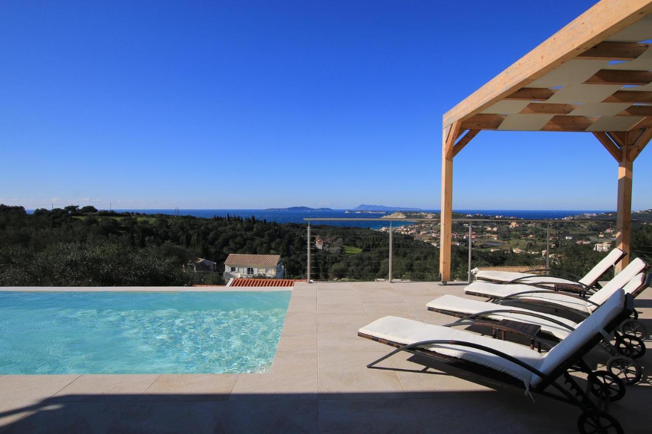Sunset Sea View Villa 5 Αρίλλας Εξωτερικό φωτογραφία